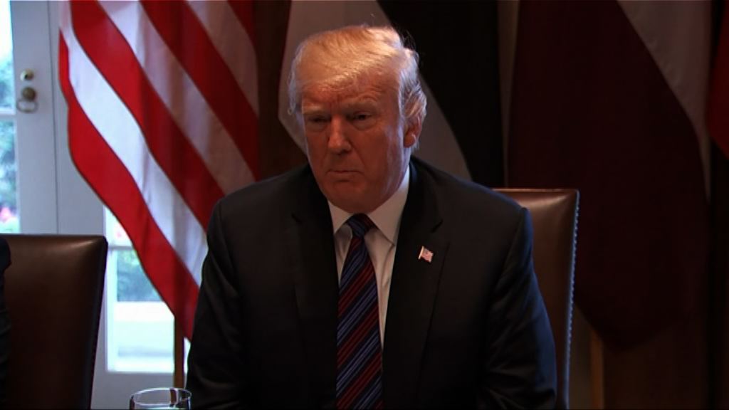 特朗普：因自己努力而解除北韓威脅