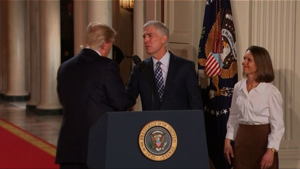 戈薩奇獲提名最高法院大法官　民主黨擬拉布