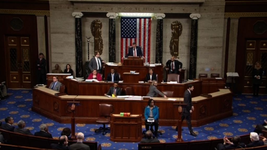 【兩院通過預算案】美政府料周一前回復運作