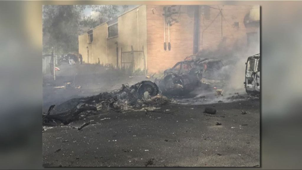 新澤西州小型噴射機墜毀兩人死亡