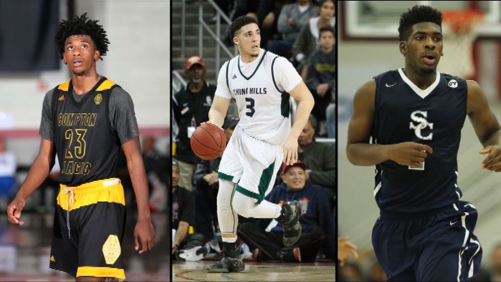 涉高買三美大學籃球員返抵洛杉磯