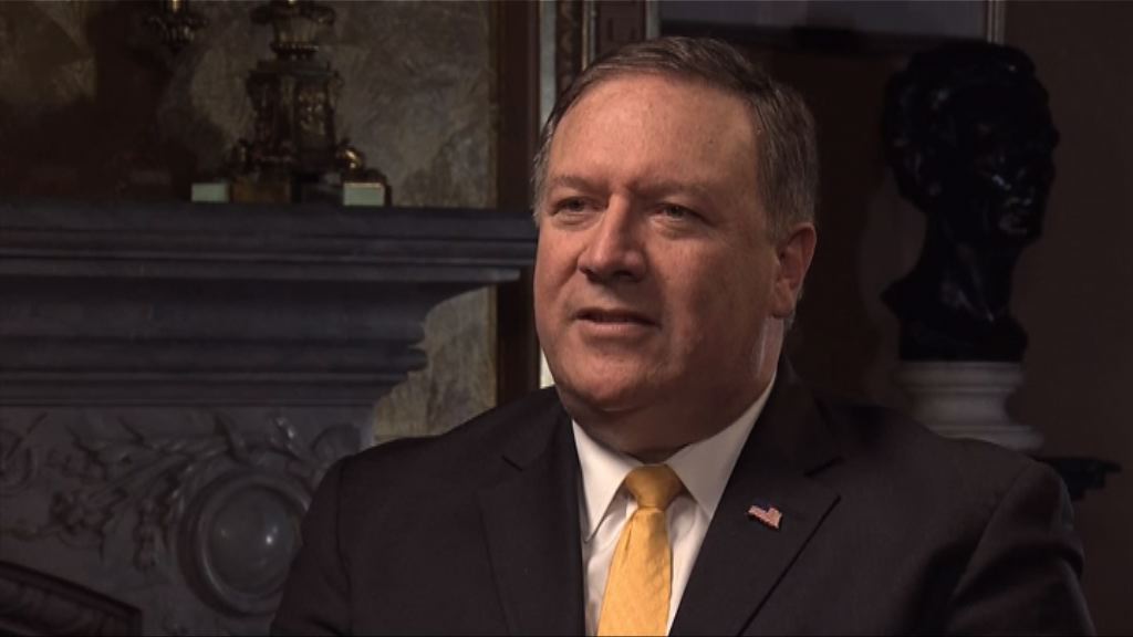 蓬佩奧：中方將在結束韓戰上擔任角色