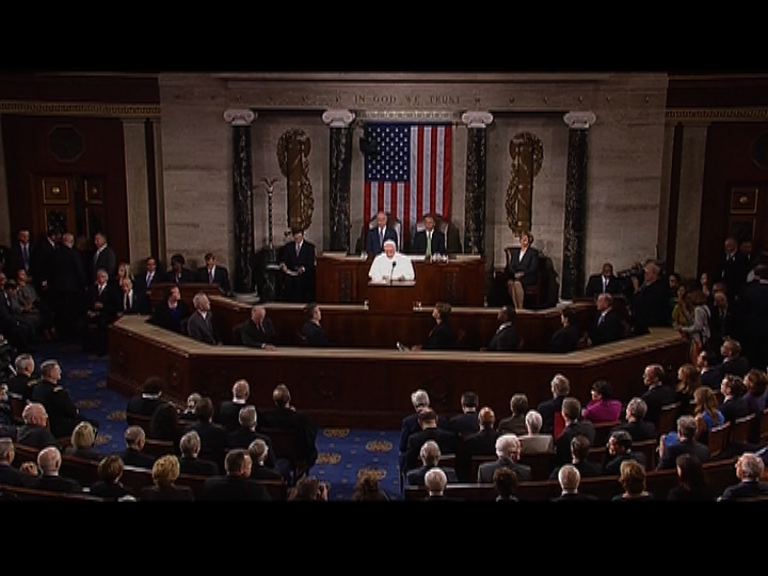 教宗由華盛頓轉訪紐約繼續訪美