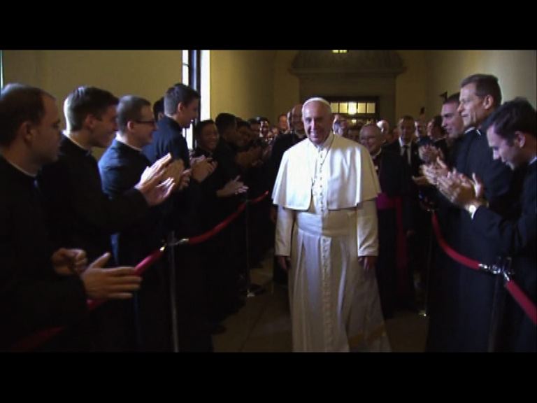 教宗方濟各晤性侵犯受害者