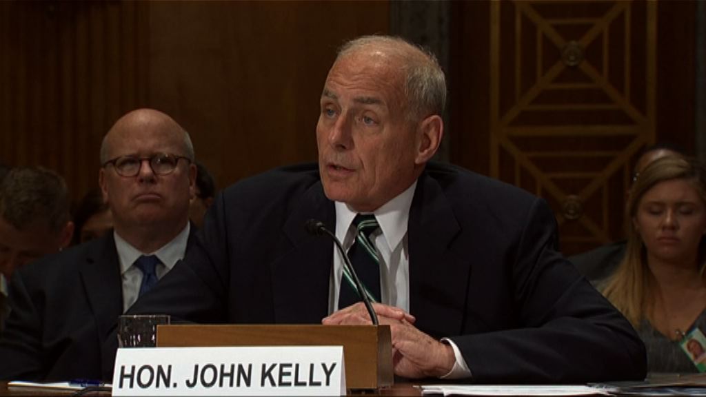 凱利取代普里伯斯任白宮幕僚長