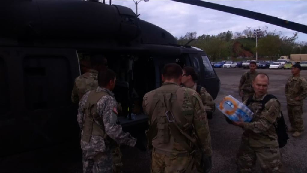 特朗普暗示中止支援波多黎各