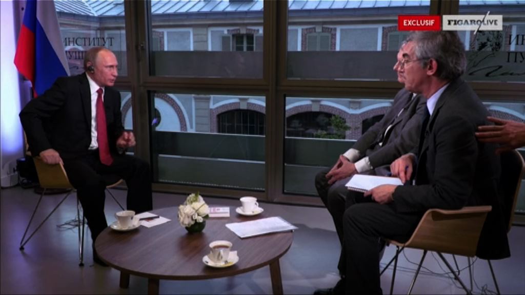 普京指俄干預美大選乃小說創作