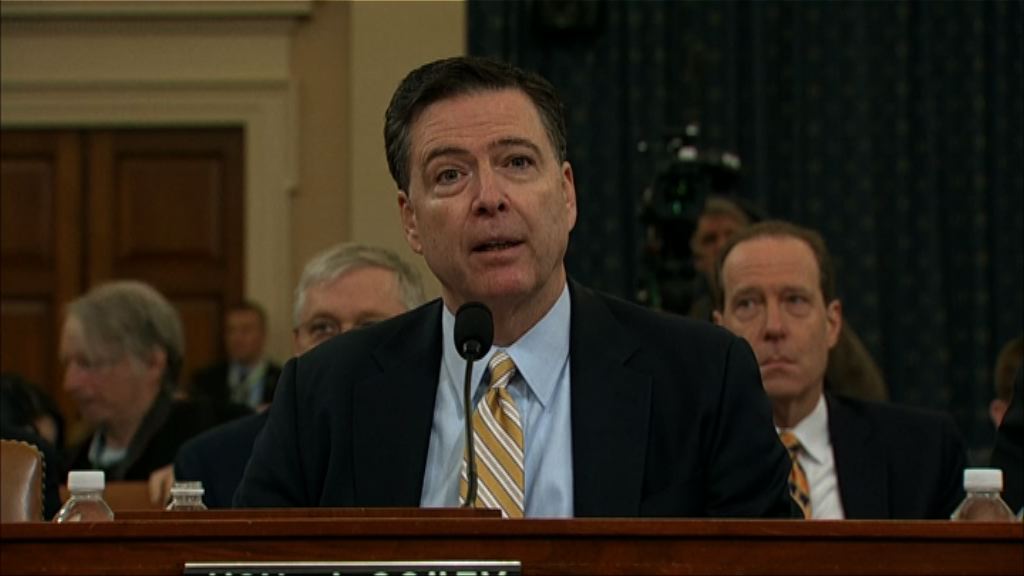 科米:無證據顯示奧巴馬竊聽特朗普