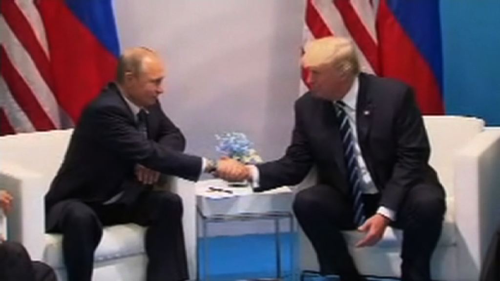 特朗普與普京冀改善兩國關係