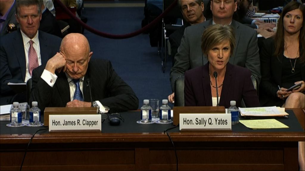 耶茨作供稱弗林或遭俄羅斯勒索