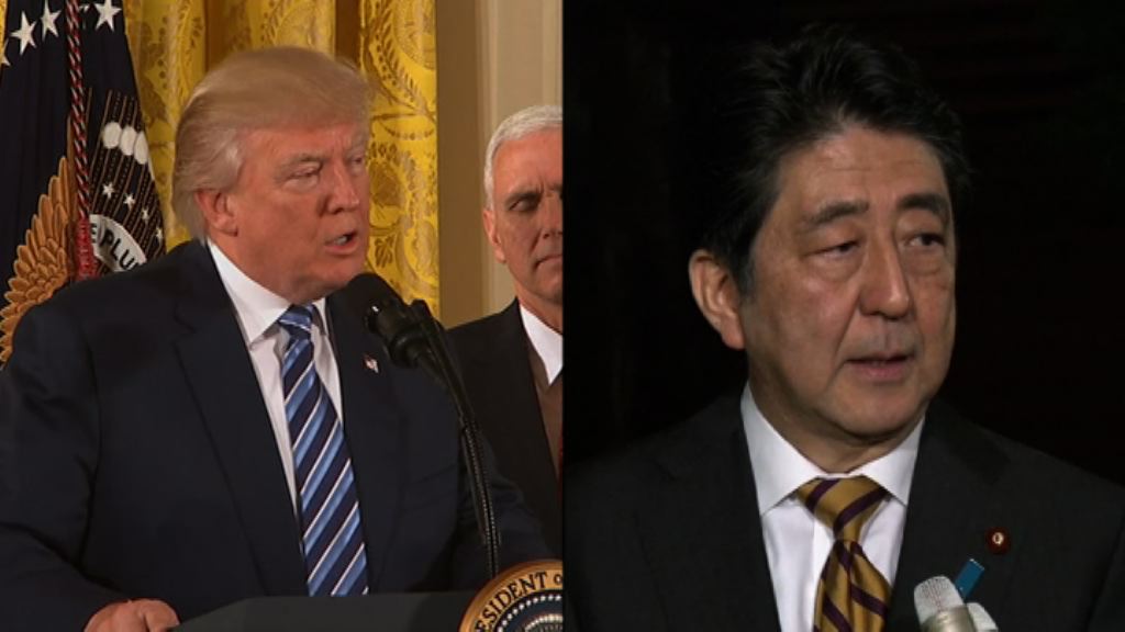 日揆安倍於下月訪美晤特朗普