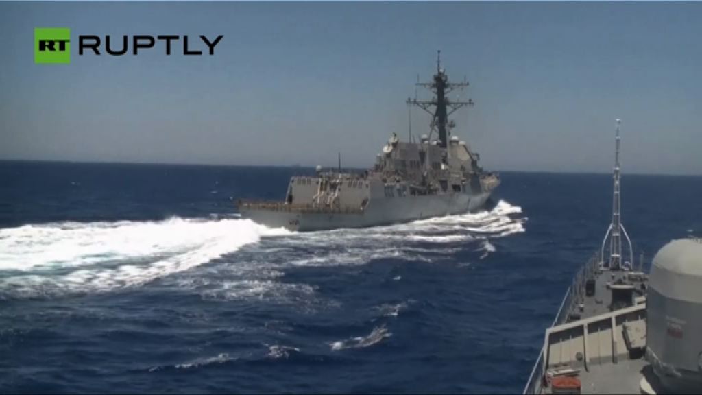 美俄互相指摘對方軍艦阻礙航行