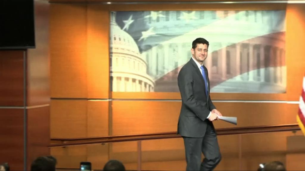 瑞安放棄參加中期選舉或影響共和黨選情