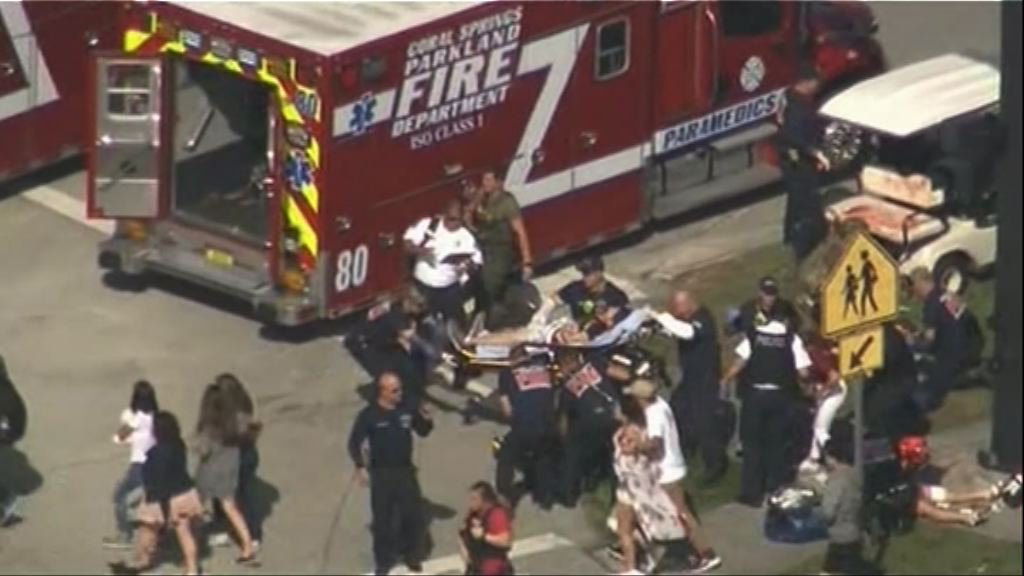 佛羅里達州校園槍擊17死　警指槍手是舊生