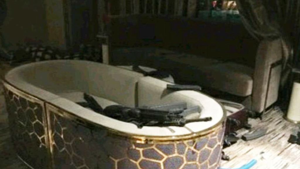 拉斯維加斯槍擊案　槍手酒店房間曝光