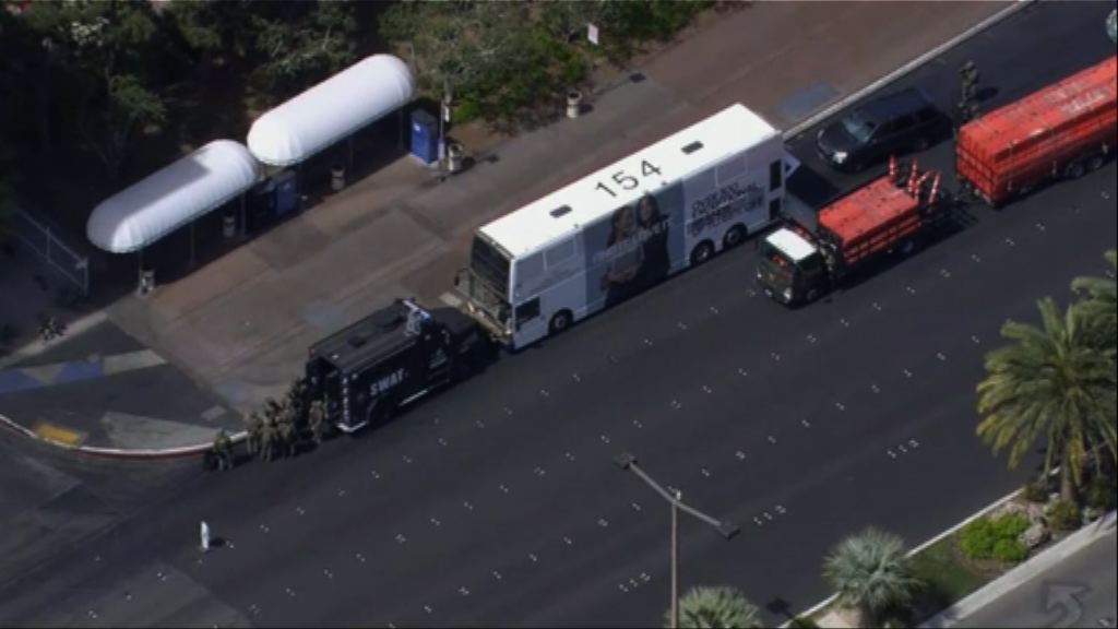 拉斯維加斯發生槍擊案釀一死