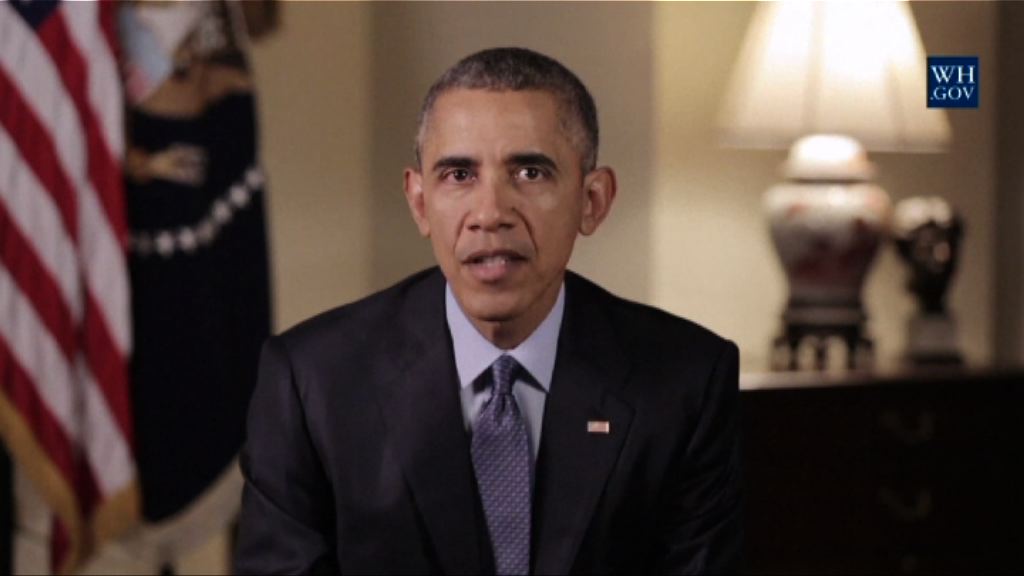 奧巴馬將發表全國電視講話交代加州槍擊案