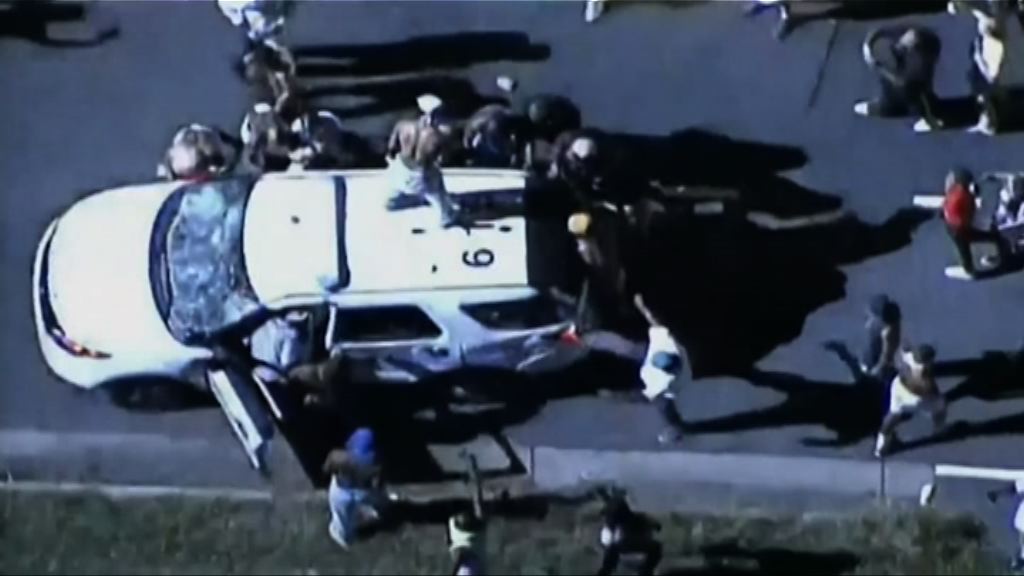 美北卡州警員射殺黑人觸發示威