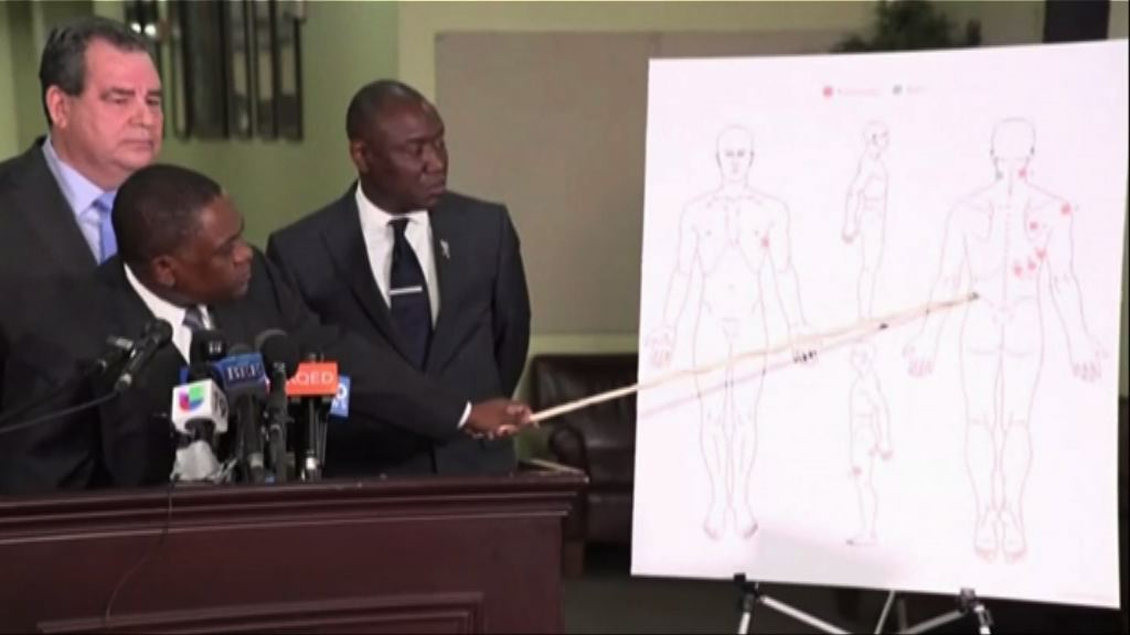 美遭擊斃黑人驗屍報告與警證詞有異