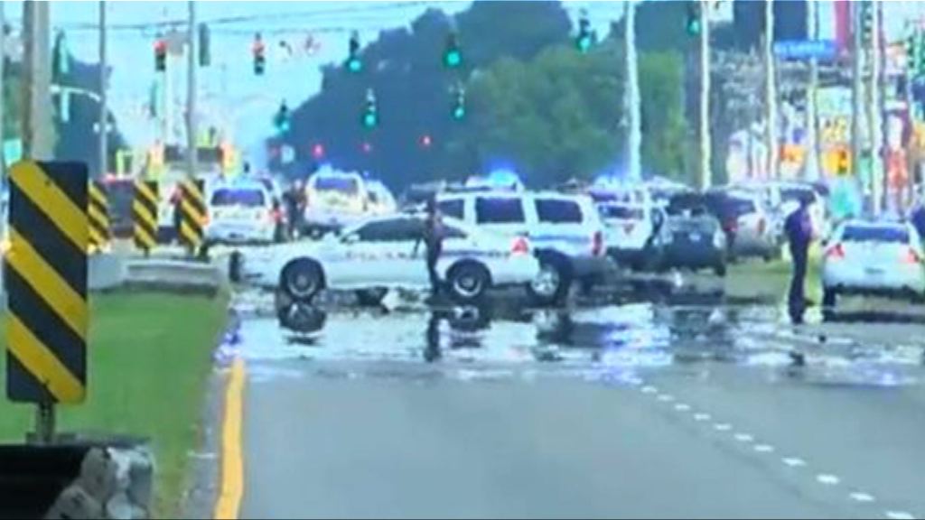 美國再有多名警員遭槍擊