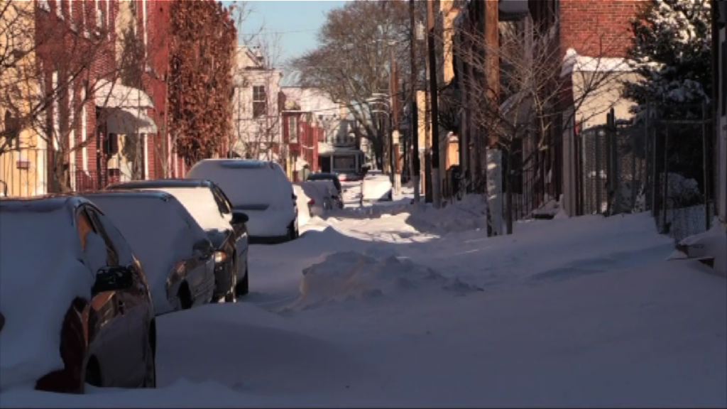 暴風雪過後美國東岸天氣好轉