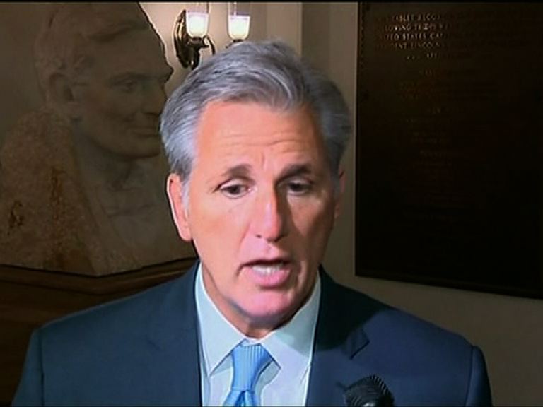 麥卡錫突退出美眾院議長選舉