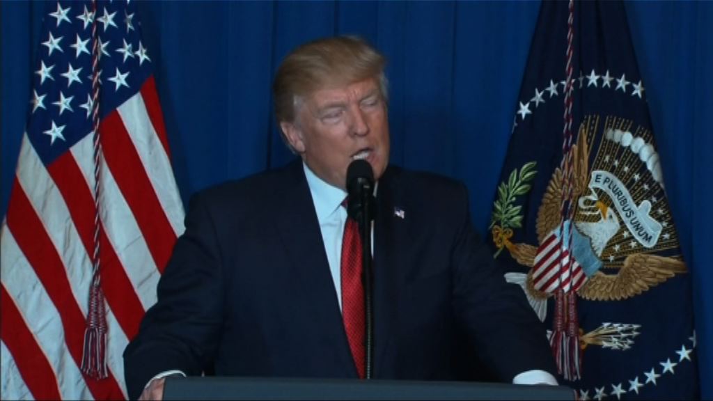 美軍向敘利亞發導彈　特朗普：針對化武襲擊