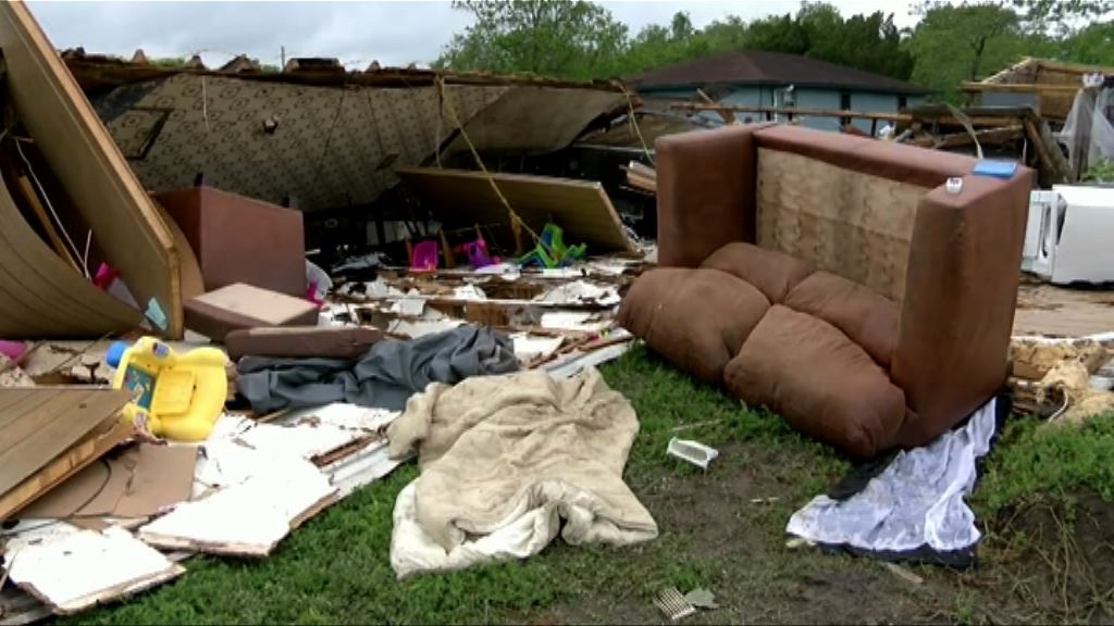 龍捲風襲美國路易斯安那最少兩死