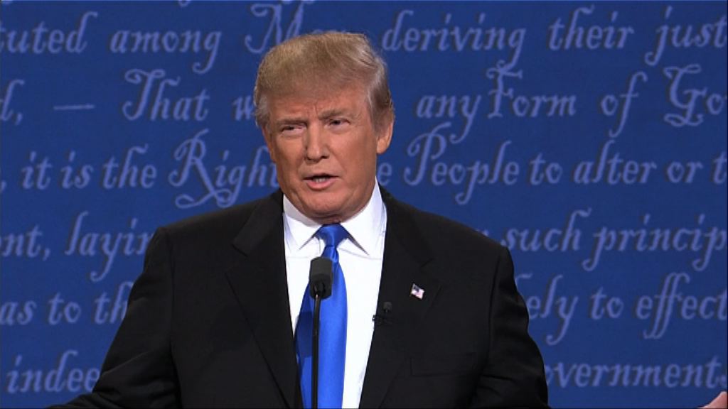 特朗普拒再提支持大選結果承諾