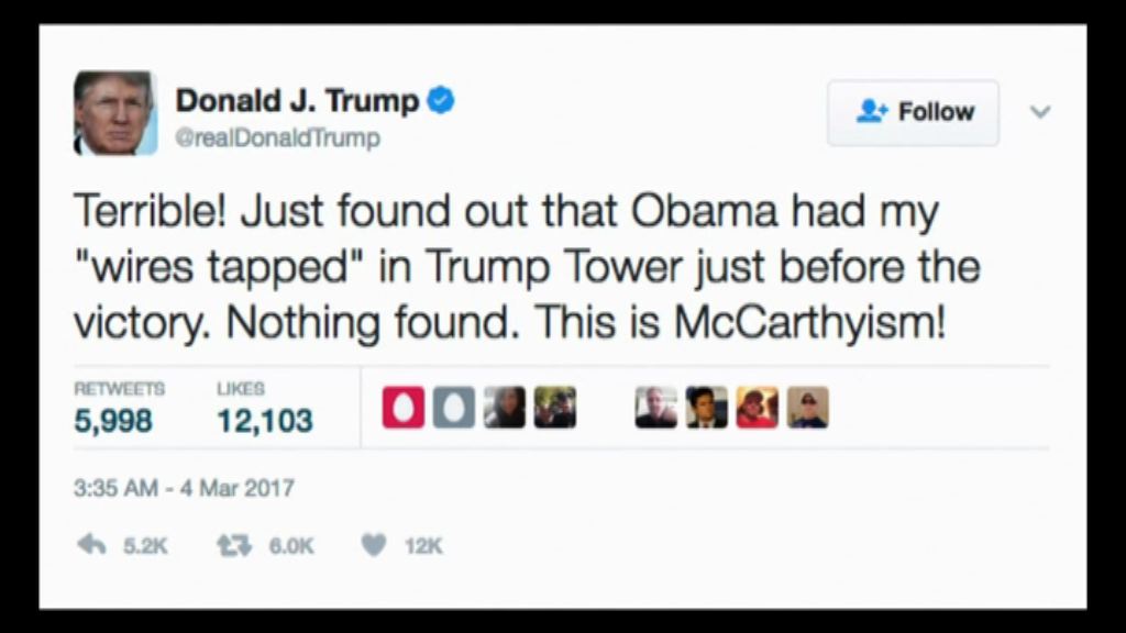 奧巴馬發言人否認竊聽特朗普