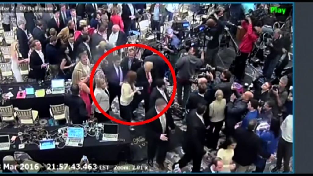 特朗普競選經理涉拉扯前記者被控普通襲擊