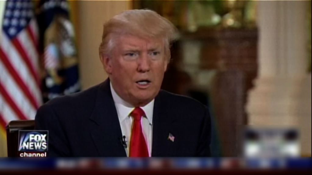 特朗普稱奧巴馬策劃反政府浪潮