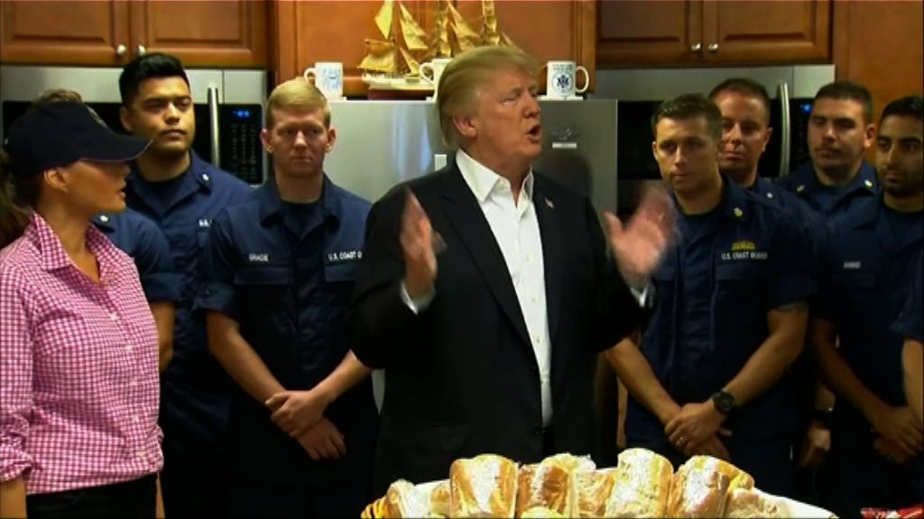 特朗普趁感恩節慰問駐外美軍