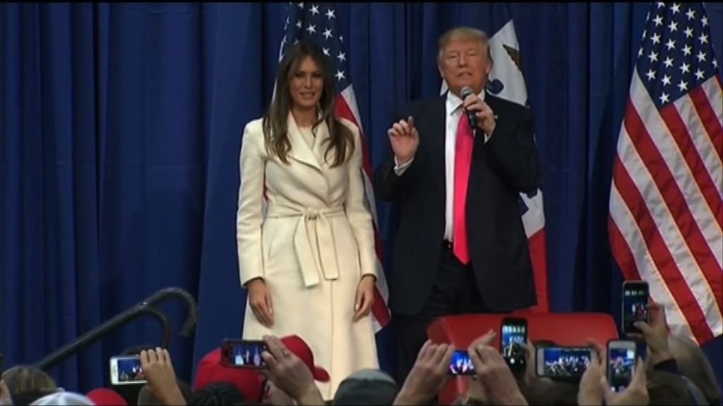 特朗普最後衝刺獲太太站台