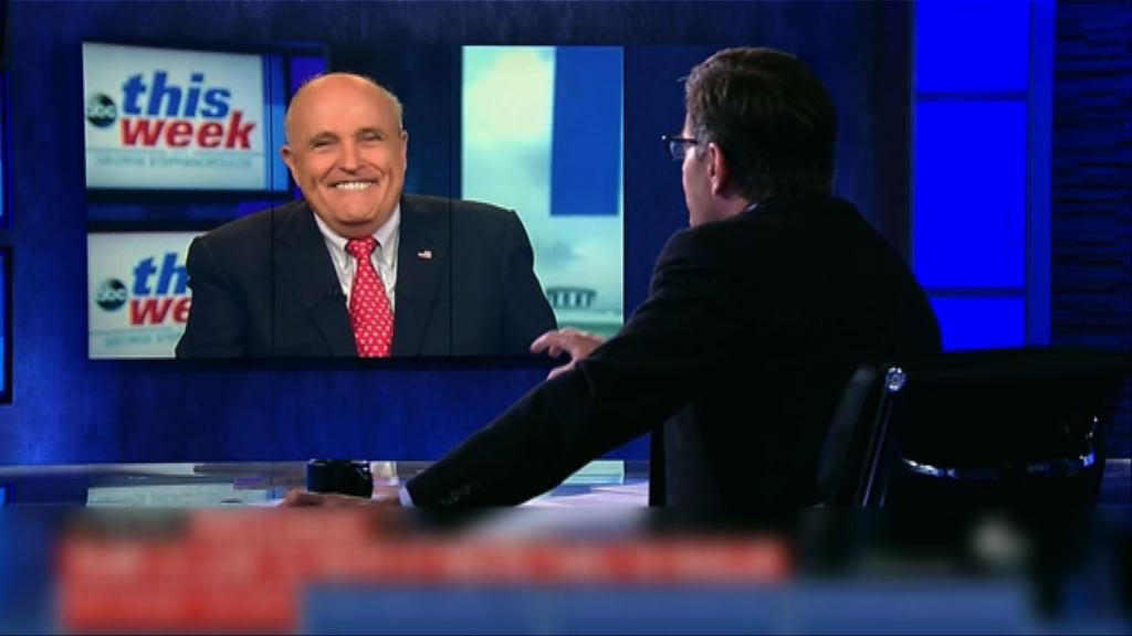 朱利亞尼指特朗普或拒米勒傳召