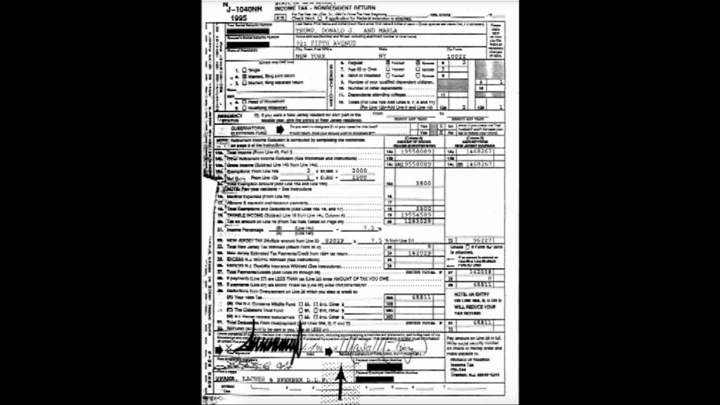 紐約時報稱曾查證特朗普稅務文件真偽