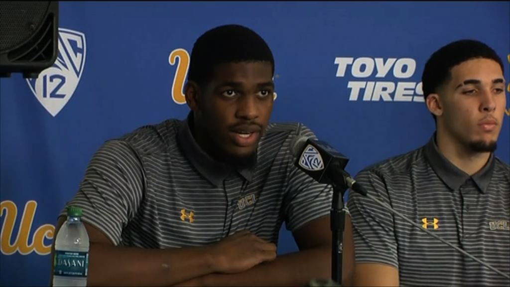 美加州大學籃球員獲釋　感謝特朗普協助