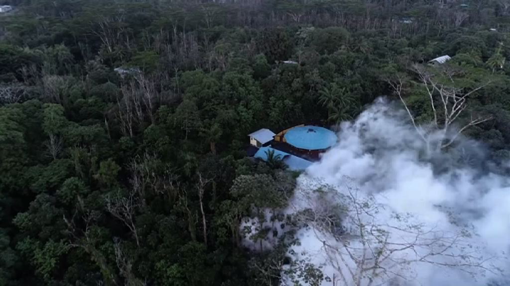 夏威夷基拉韋厄火山附近有高濃度有害氣體