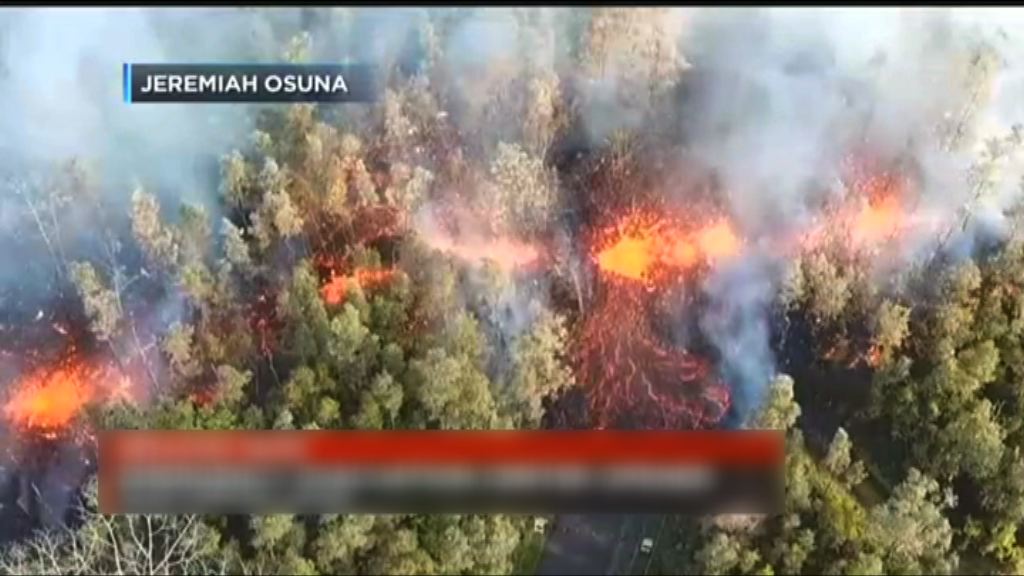 夏威夷基拉韋厄火山噴發