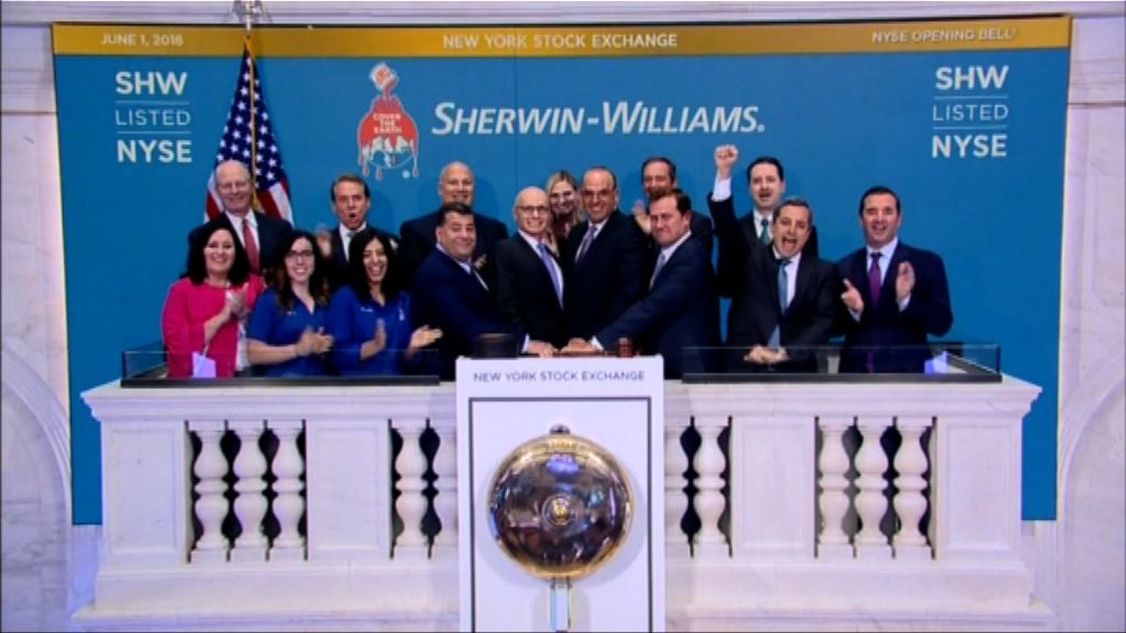 美國製造業數據佳　美股尾段回升