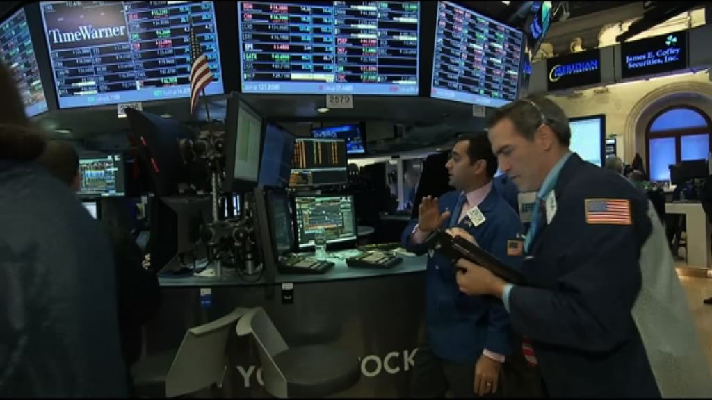 就業數據弱及杜德利言論　美股偏軟