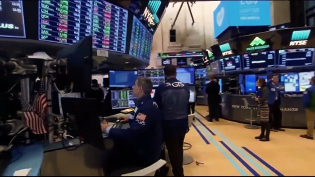 工業股下挫　道指收市跌157點