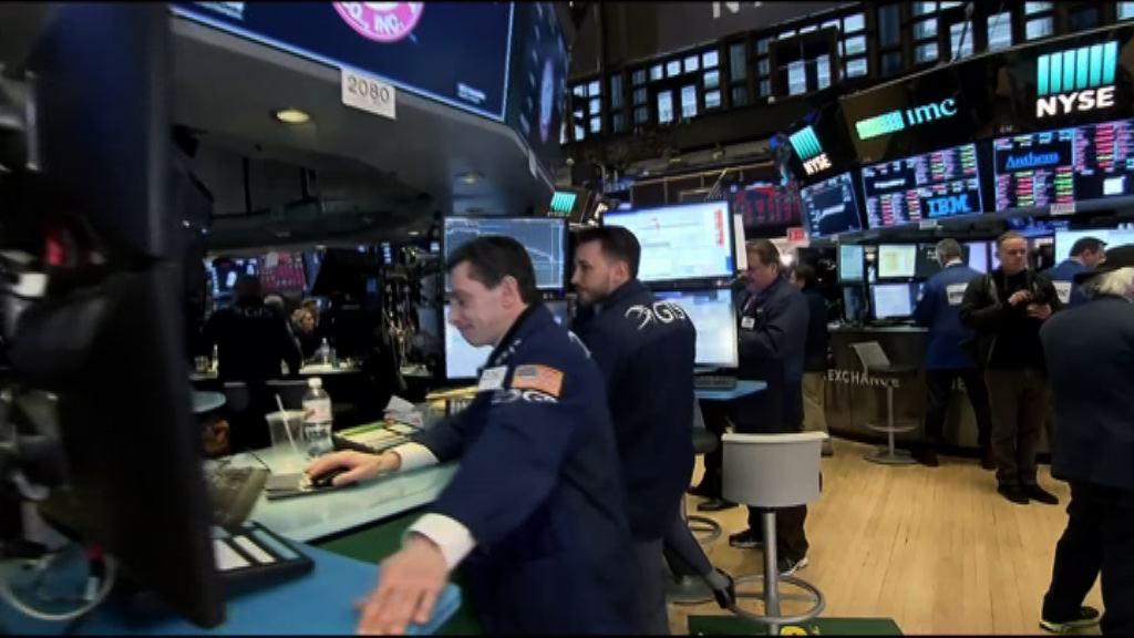 科技股反彈　美股3大指數升逾1%