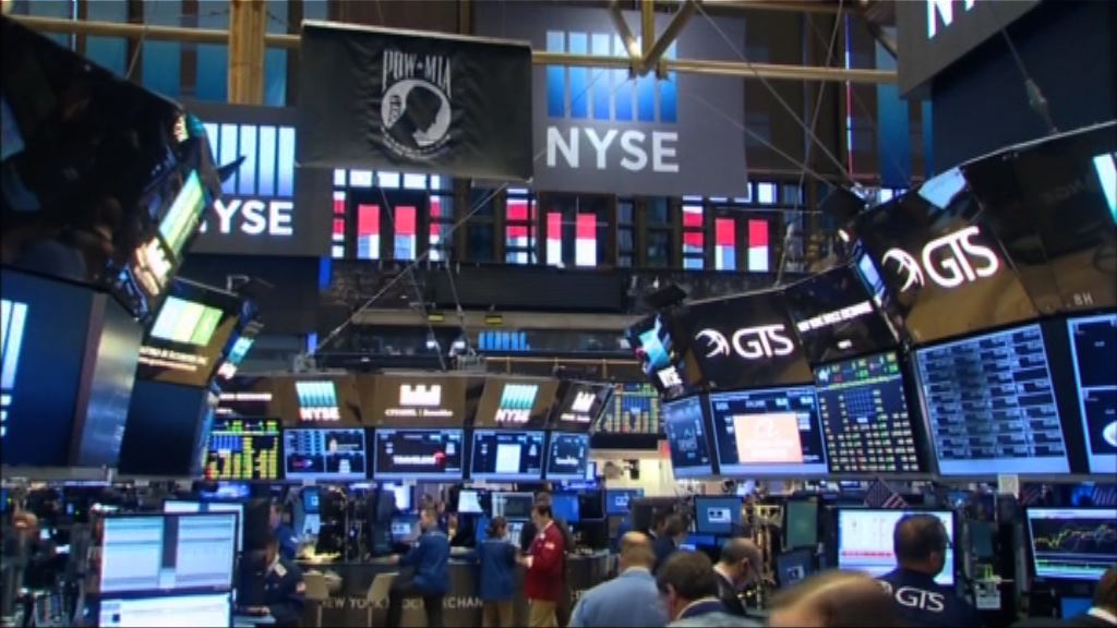 憂慮中美貿易關係及油價上漲　美股下跌