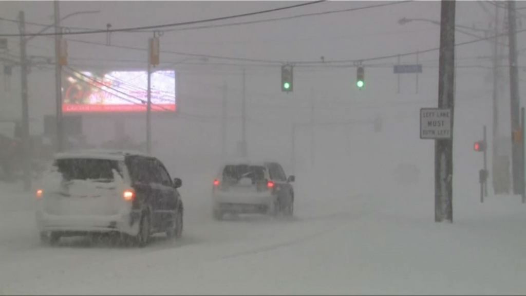 美國北部廣泛地區天氣嚴寒