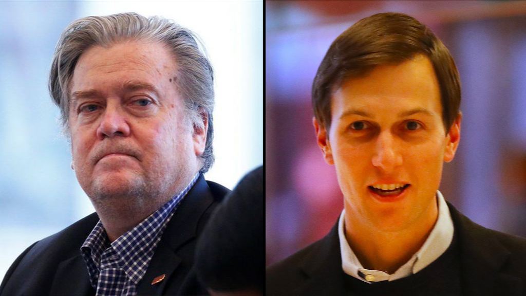 特朗普下令班農庫什納停止權鬥