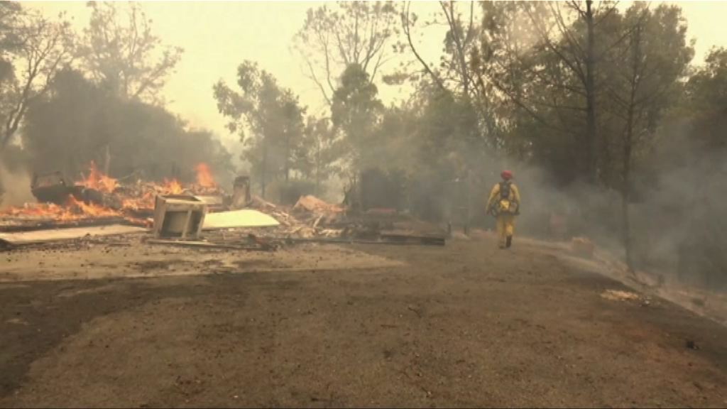 加州北部山火釀最少5死