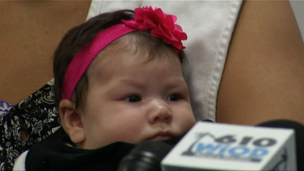 美寨卡孕婦誕下無小頭症女嬰