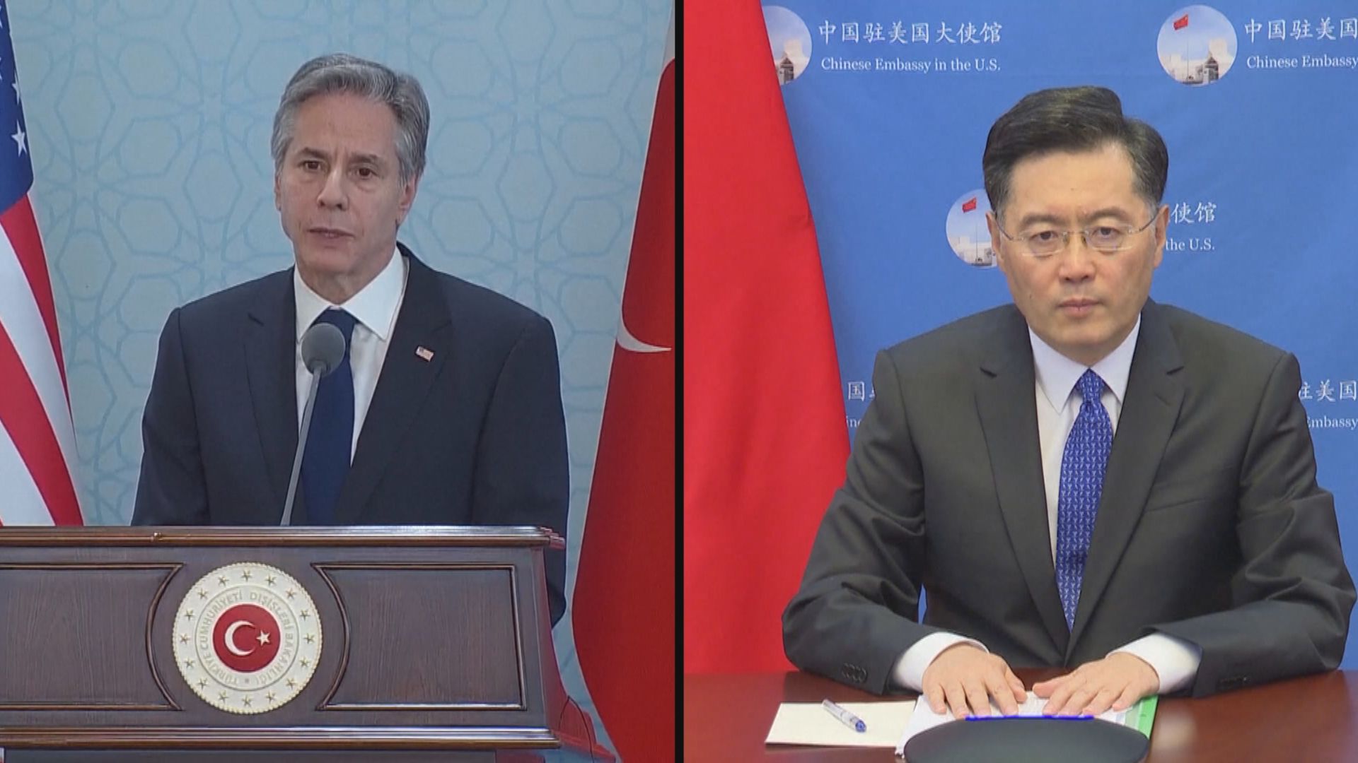 布林肯抵京展開訪華行程 預計下午晤外長秦剛