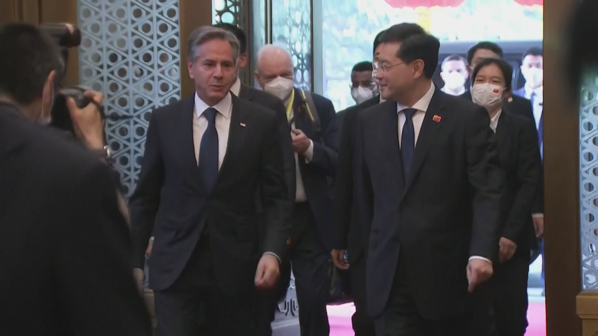 布林肯抵京展開訪華行程 下午晤外長秦剛